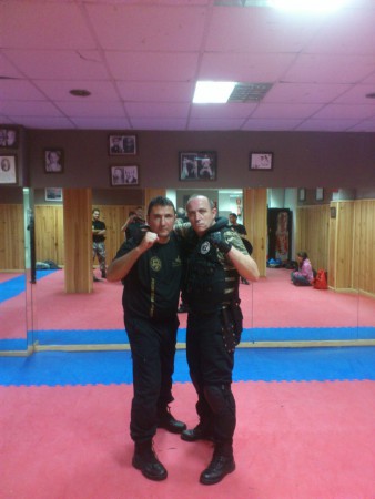 CRISO LÓPEZ Y CÉSAR MONTAÑANA EN MADRID 2013(COMBATIVES SPAIN).